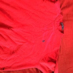 Red ralph lauren polo shirt